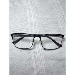 Outpost 1 Gunmetal Eyeglass Frames 57-17-145 Grey Silver Eyeglasses
